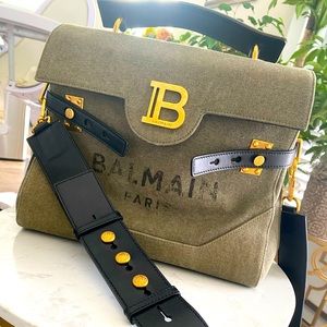 Balmain Army Green bag